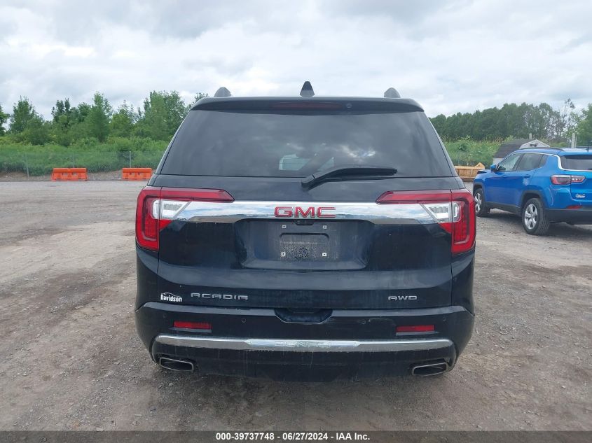 2021 GMC Acadia Awd Denali VIN: 1GKKNXLS5MZ152233 Lot: 39737748