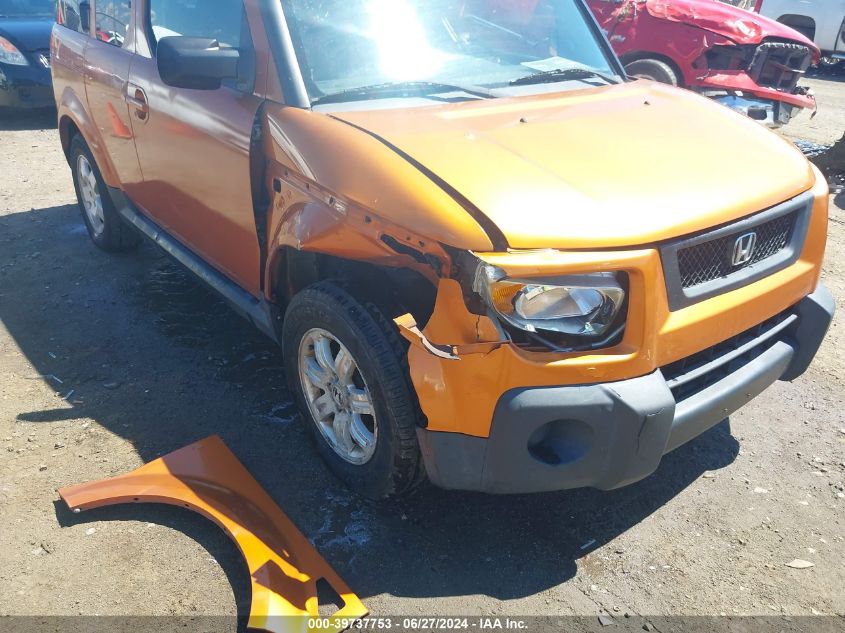 2006 Honda Element Ex VIN: 5J6YH28706L017777 Lot: 39737753