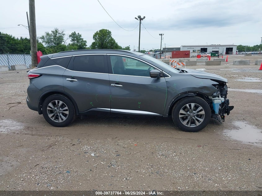 2015 Nissan Murano Sv VIN: 5N1AZ2MH7FN264054 Lot: 39737764