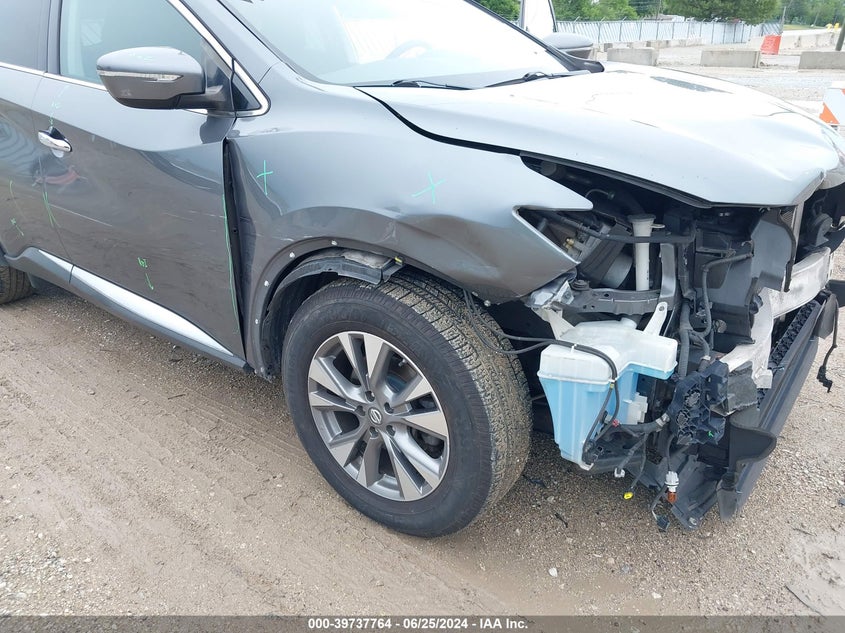 2015 Nissan Murano Sv VIN: 5N1AZ2MH7FN264054 Lot: 39737764