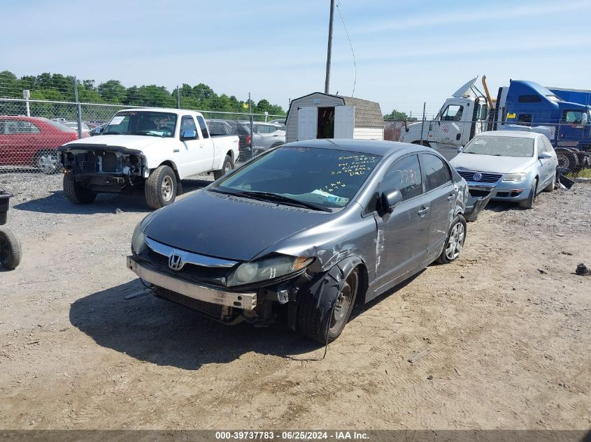 2HGFA1E52AH537842 | 2010 HONDA CIVIC