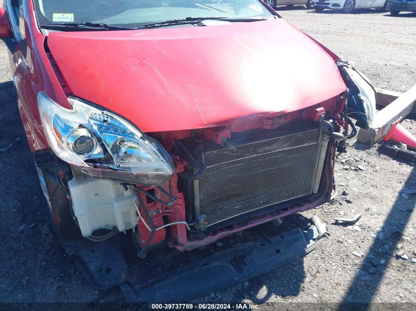 2011 Toyota Prius VIN: JTDKN3DU0B1457929 Lot: 39737789