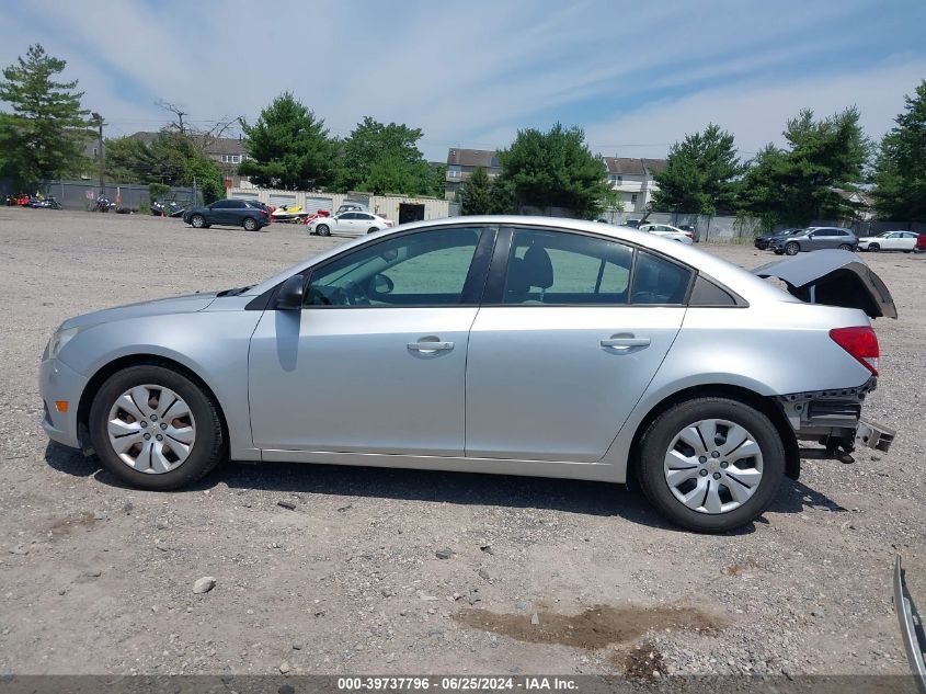 2014 Chevrolet Cruze Ls Auto VIN: 1G1PA5SG3E7260516 Lot: 39737796