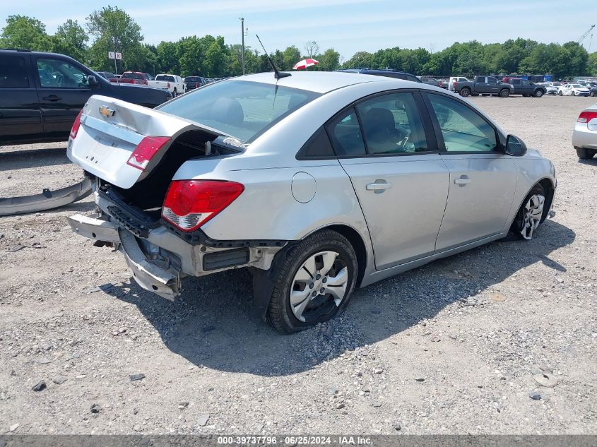 2014 Chevrolet Cruze Ls Auto VIN: 1G1PA5SG3E7260516 Lot: 39737796