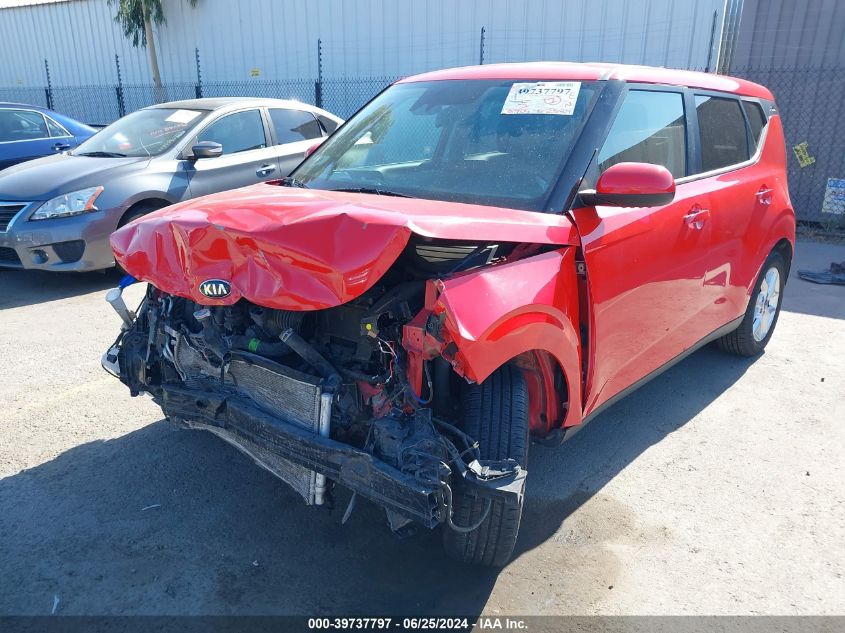 2021 Kia Soul S VIN: KNDJ23AU1M7752885 Lot: 39737797
