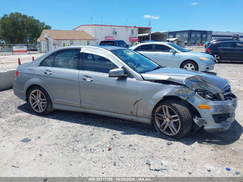 2014 Mercedes-Benz C 250 Luxury/Sport VIN: WDDGF4HB4EA955739 Lot: 39737799