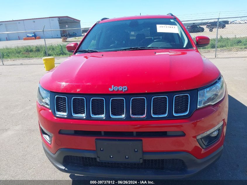 2018 Jeep Compass Latitude VIN: 3C4NJDBB6JT413845 Lot: 39737812