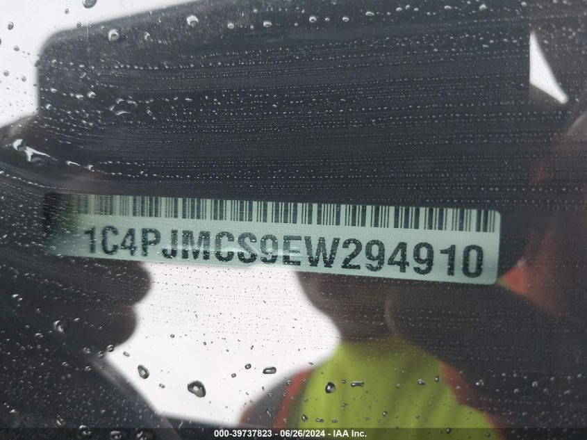 2014 Jeep Cherokee Latitude VIN: 1C4PJMCS9EW294910 Lot: 39737823