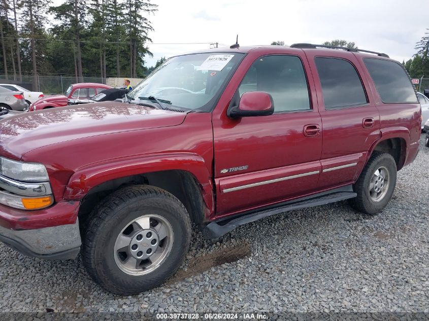 2003 Chevrolet Tahoe K1500 VIN: 1GNEK13Z83J191611 Lot: 39737828