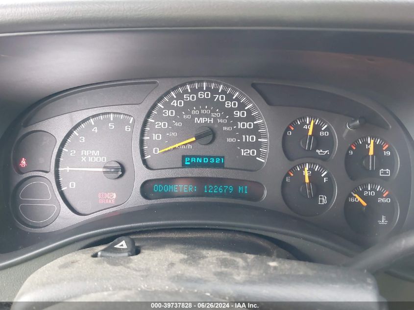 2003 Chevrolet Tahoe K1500 VIN: 1GNEK13Z83J191611 Lot: 39737828