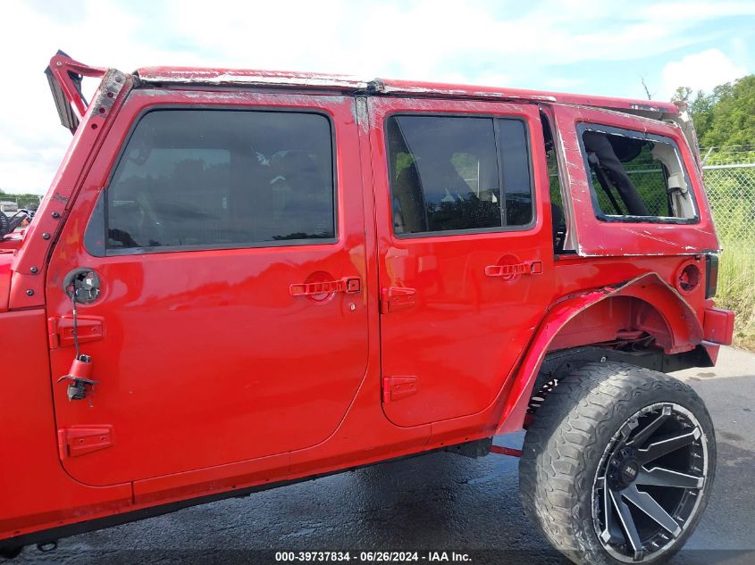 2012 Jeep Wrangler Unlimited Sport VIN: 1C4BJWDG4CL166816 Lot: 39737834