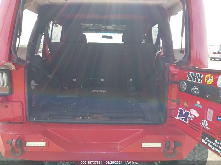 2012 Jeep Wrangler Unlimited Sport VIN: 1C4BJWDG4CL166816 Lot: 39737834