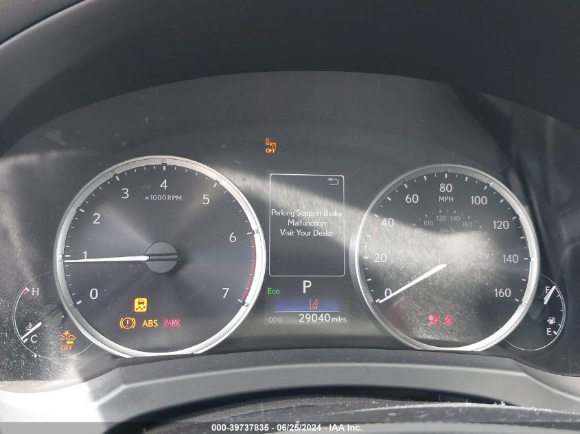 2022 LEXUS IS 300 VIN: JTHDA1D20N5121880