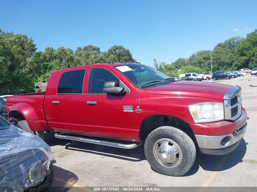 2008 Dodge Ram 3500 Sxt/Slt VIN: 3D7MX49A08G222079 Lot: 39737843