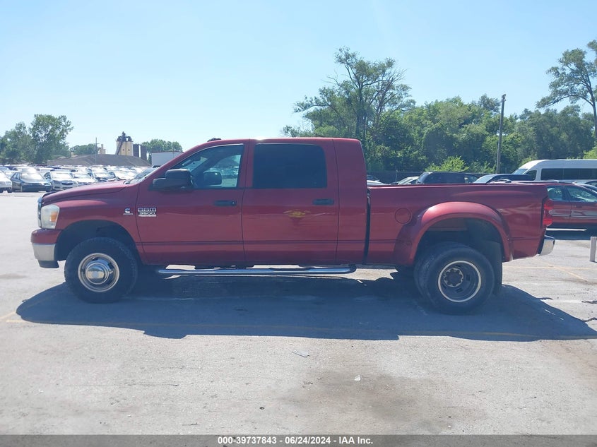 2008 Dodge Ram 3500 Sxt/Slt VIN: 3D7MX49A08G222079 Lot: 39737843