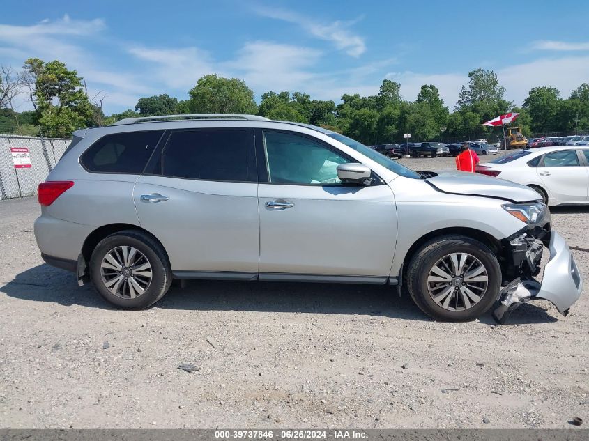 2019 Nissan Pathfinder Sl VIN: 5N1DR2MM9KC645601 Lot: 39737846