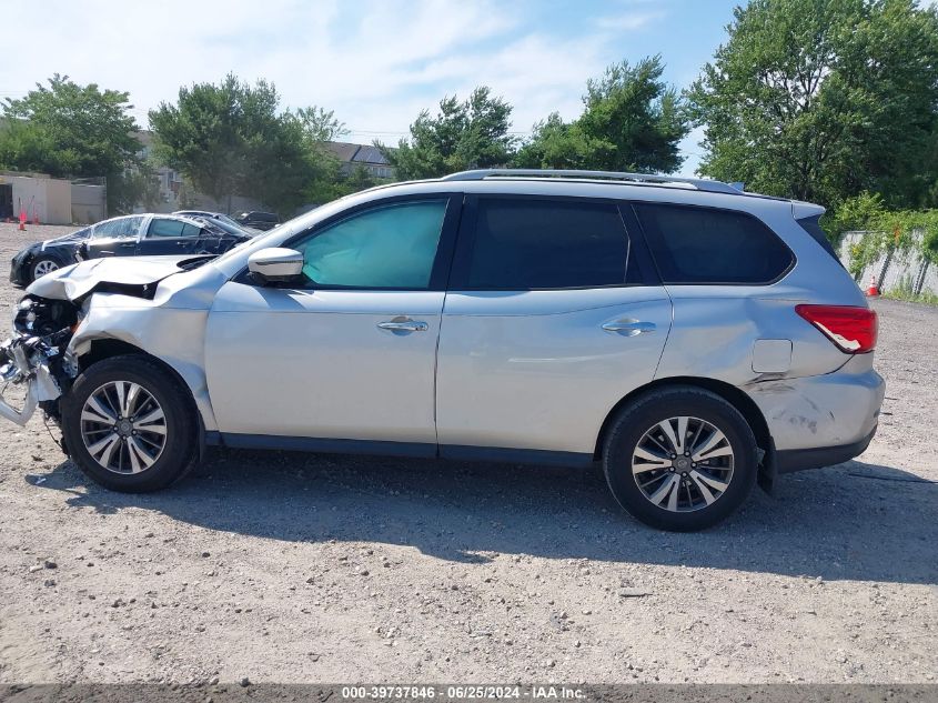 2019 Nissan Pathfinder Sl VIN: 5N1DR2MM9KC645601 Lot: 39737846