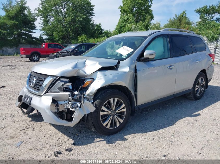 2019 Nissan Pathfinder Sl VIN: 5N1DR2MM9KC645601 Lot: 39737846