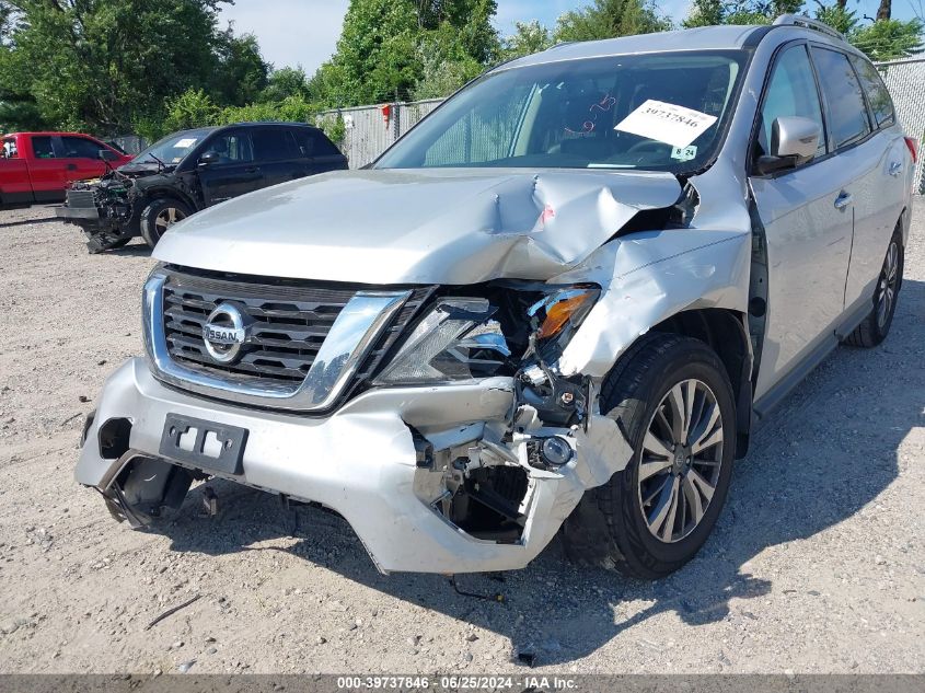 2019 Nissan Pathfinder Sl VIN: 5N1DR2MM9KC645601 Lot: 39737846