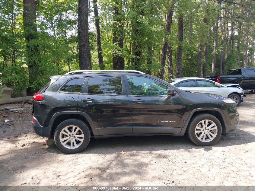 2015 Jeep Cherokee Sport VIN: 1C4PJLAB7FW637373 Lot: 39737864