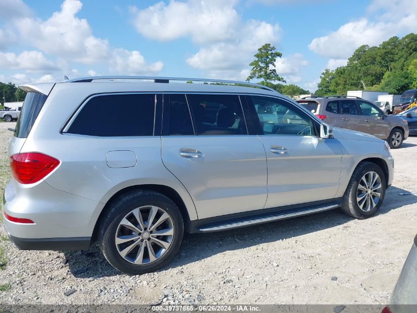 2014 Mercedes-Benz Gl 450 4Matic VIN: 4JGDF7CE9EA436424 Lot: 39737865