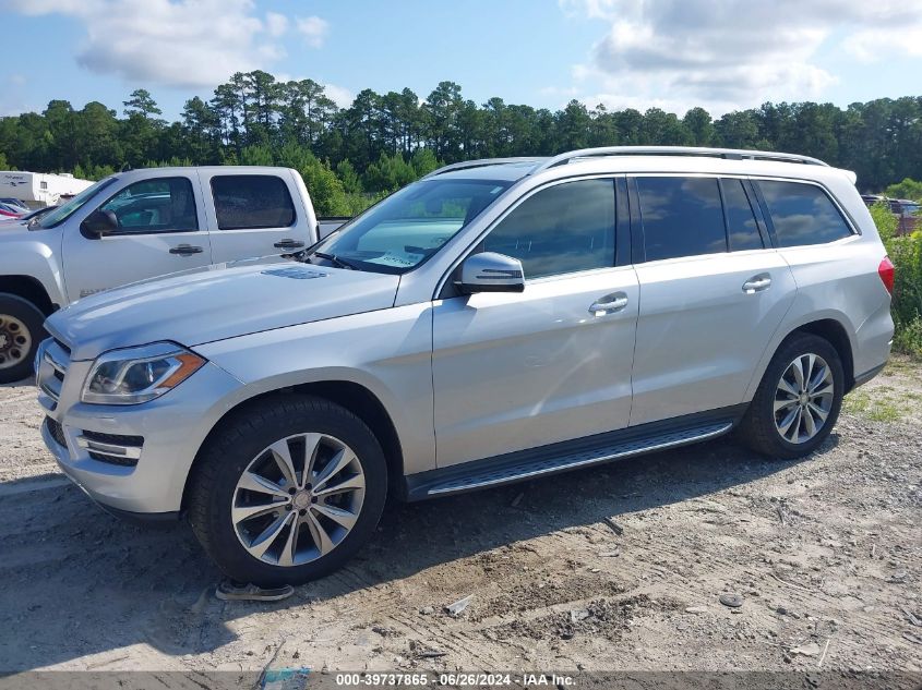 2014 Mercedes-Benz Gl 450 4Matic VIN: 4JGDF7CE9EA436424 Lot: 39737865