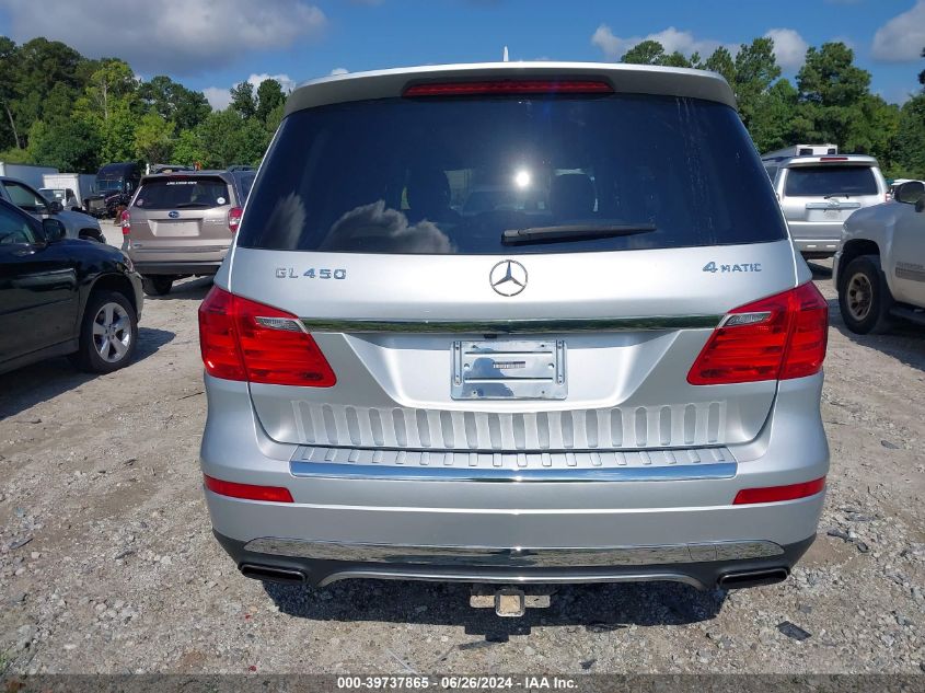 2014 Mercedes-Benz Gl 450 4Matic VIN: 4JGDF7CE9EA436424 Lot: 39737865