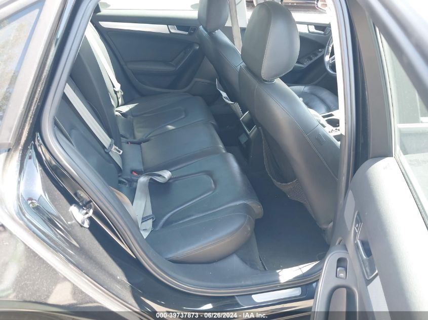 2010 Audi A4 2.0T Premium VIN: WAUAFAFL4AN028296 Lot: 39737873