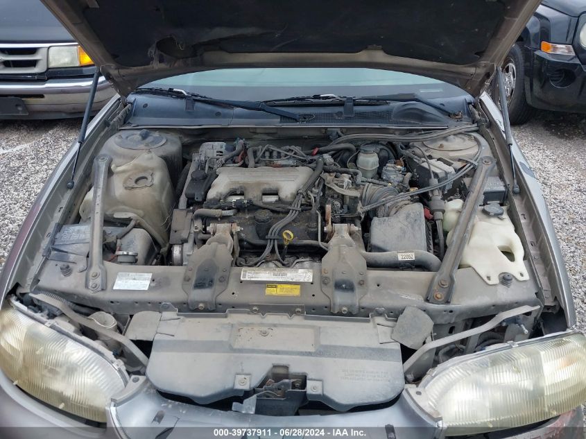 1999 Chevrolet Monte Carlo Ls VIN: 2G1WW12MXX9208782 Lot: 39737911