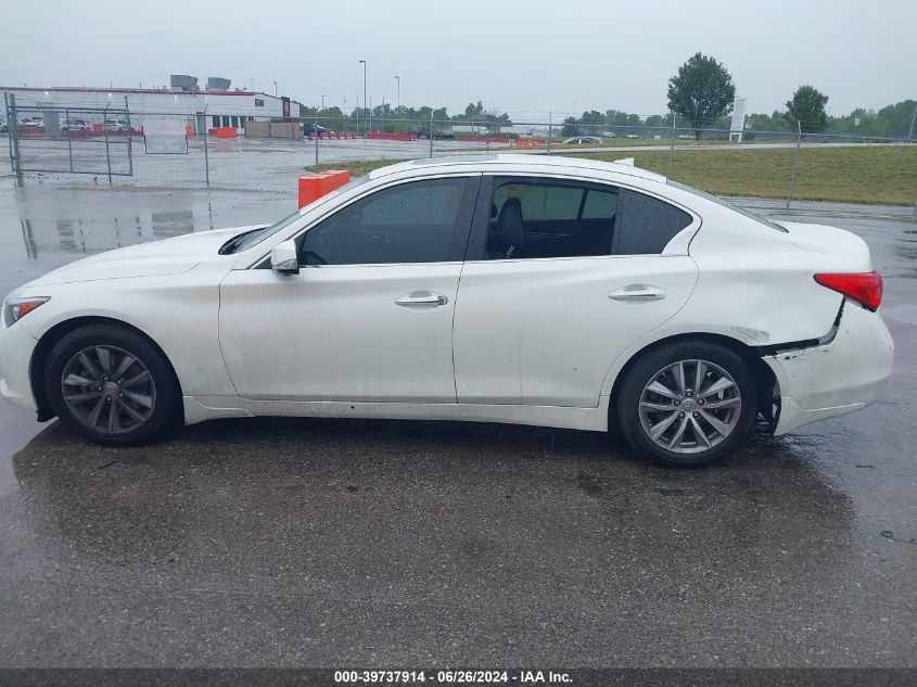 2017 Infiniti Q50 2.0T Premium VIN: JN1CV7AR1HM680177 Lot: 39737914