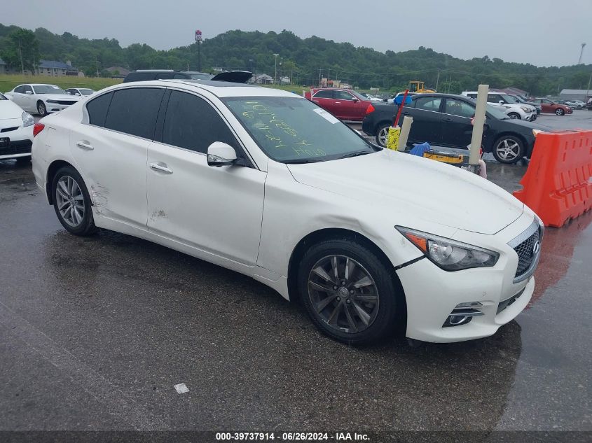 2017 Infiniti Q50 2.0T Premium VIN: JN1CV7AR1HM680177 Lot: 39737914