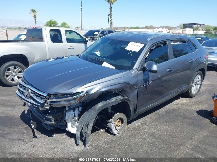 2023 Volkswagen Atlas Cross Sport 3.6L V6 Se W/Technology VIN: 1V2HE2CA6PC226782 Lot: 39737938