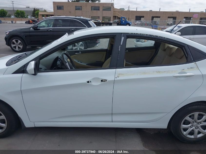 2013 Hyundai Accent Gls VIN: KMHCT4AE4DU284300 Lot: 39737940
