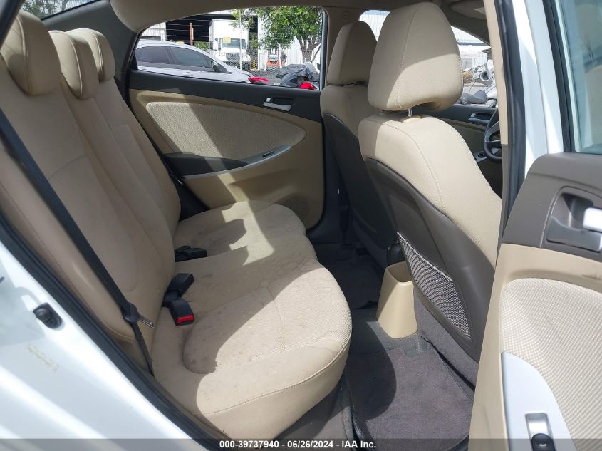 2013 Hyundai Accent Gls VIN: KMHCT4AE4DU284300 Lot: 39737940