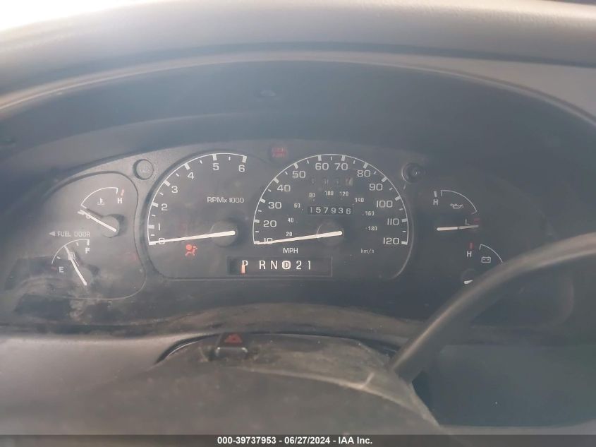 2000 Ford Explorer Xls VIN: 1FMZU72EXYZA54910 Lot: 39737953