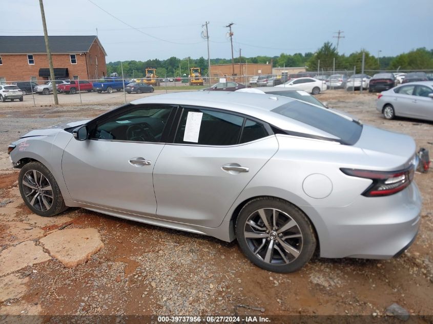 2020 Nissan Maxima Sv Xtronic Cvt VIN: 1N4AA6CVXLC362972 Lot: 39737956