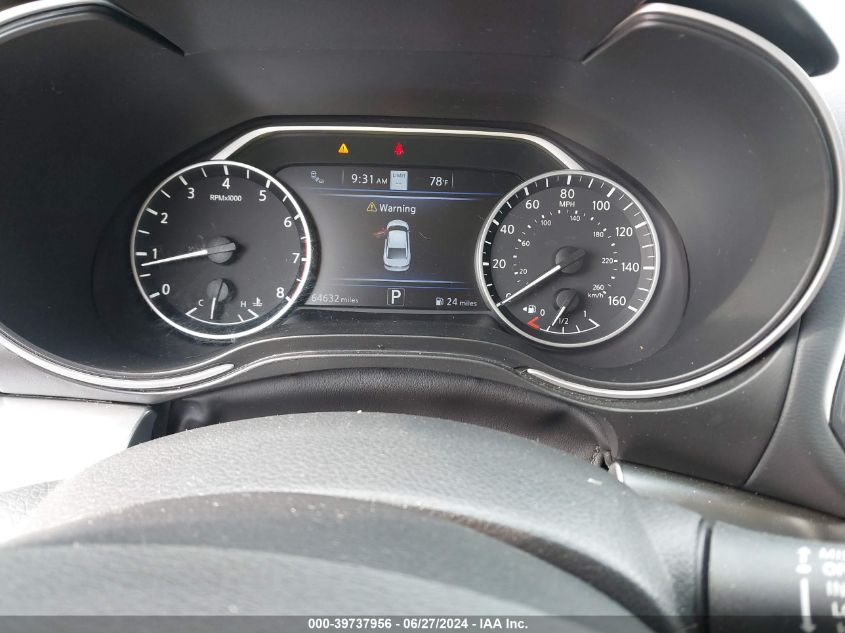 2020 Nissan Maxima Sv Xtronic Cvt VIN: 1N4AA6CVXLC362972 Lot: 39737956