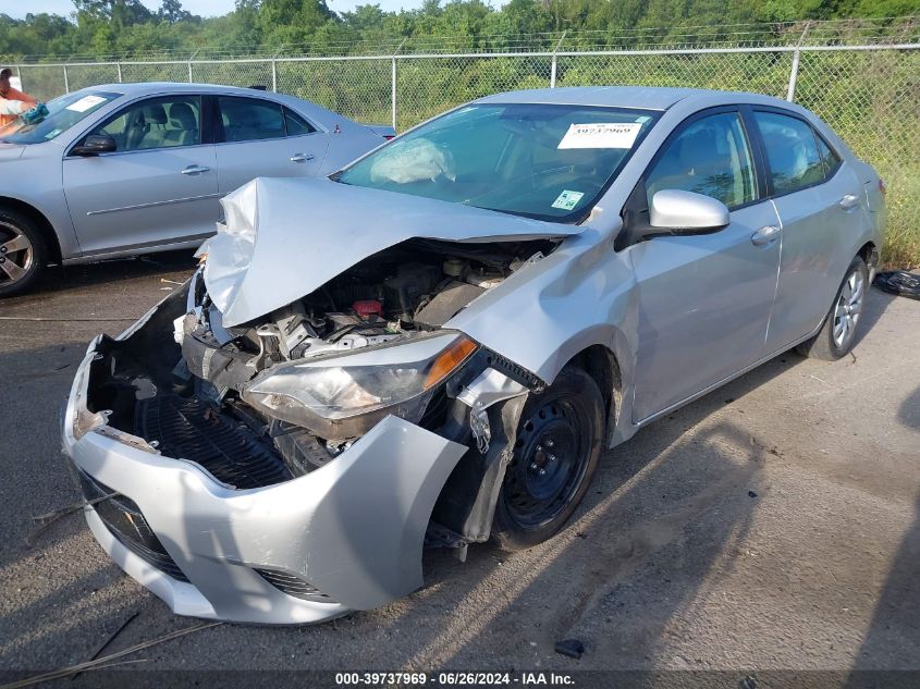 2016 Toyota Corolla L/Le/Le Pls/Prm/S/S Pls VIN: 5YFBURHE5GP561554 Lot: 39737969