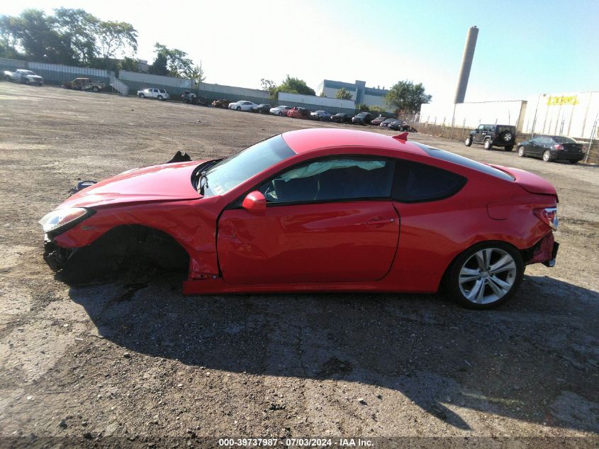 2011 Hyundai Genesis Coupe 2.0T VIN: KMHHT6KD5BU064491 Lot: 39737987