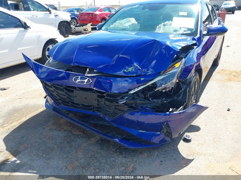 KMHLM4AG2NU33916 2022 Hyundai Elantra Sel