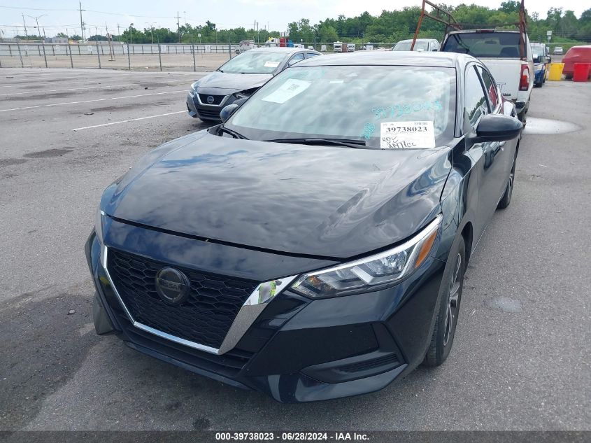 2023 Nissan Sentra Sv Xtronic Cvt VIN: 3N1AB8CVXPY313323 Lot: 39738023