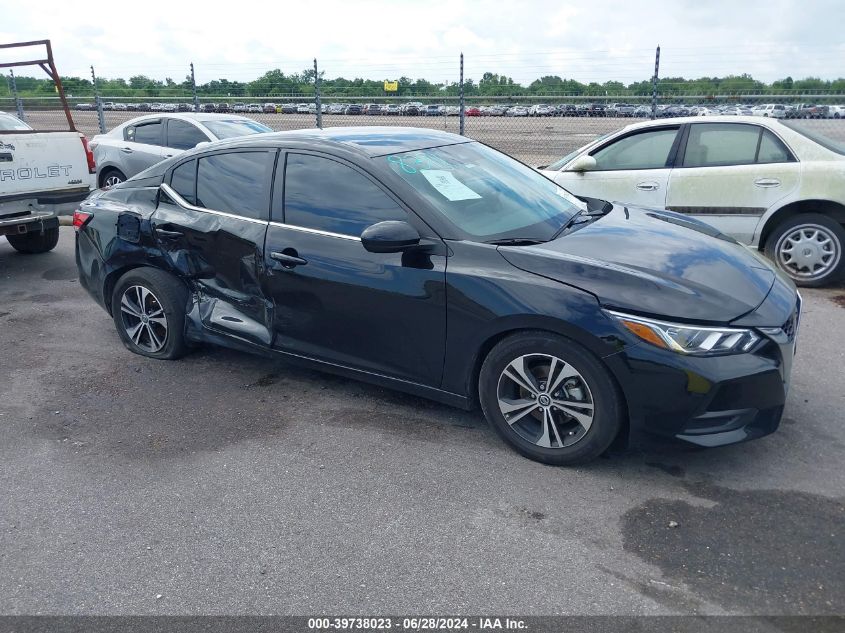 2023 Nissan Sentra Sv Xtronic Cvt VIN: 3N1AB8CVXPY313323 Lot: 39738023