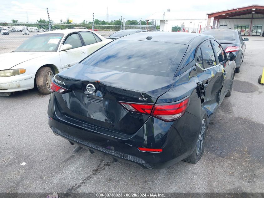 2023 Nissan Sentra Sv Xtronic Cvt VIN: 3N1AB8CVXPY313323 Lot: 39738023