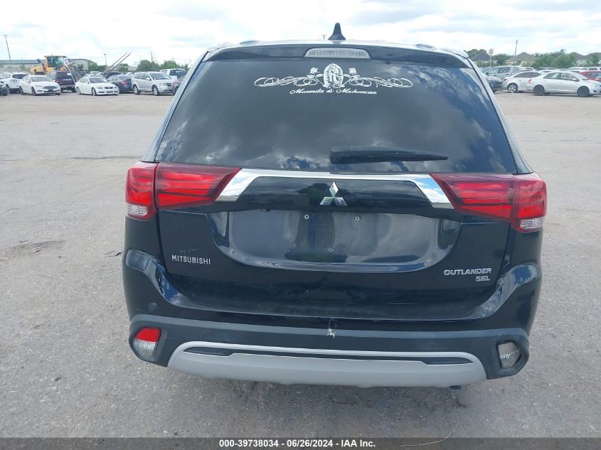 2019 Mitsubishi Outlander Sel VIN: JA4AD3A36KZ012102 Lot: 39738034