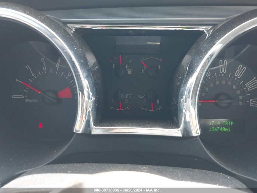 2007 Ford Mustang VIN: 1ZVFT80N975250245 Lot: 39738035