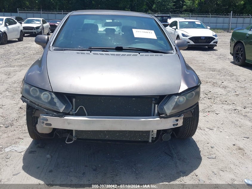 2010 Honda Civic Sdn Lx-S VIN: 2HGFA1F67AH510210 Lot: 39738042