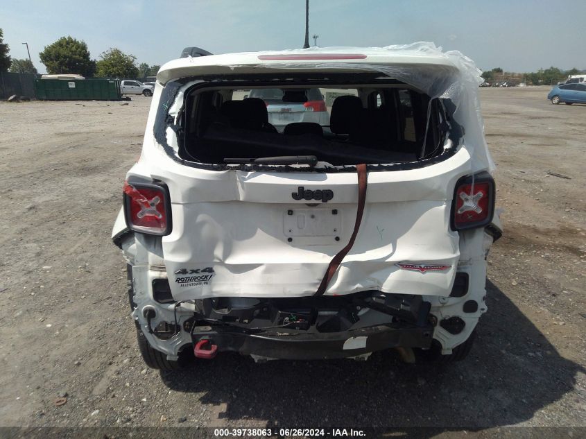 2017 Jeep Renegade Trailhawk VIN: ZACCJBCBXHPE94814 Lot: 39738063