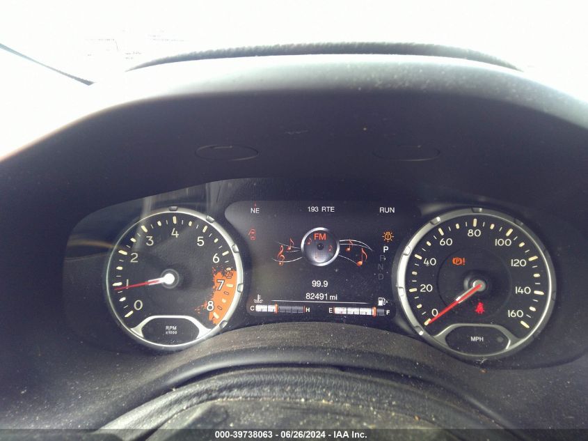 2017 Jeep Renegade Trailhawk VIN: ZACCJBCBXHPE94814 Lot: 39738063