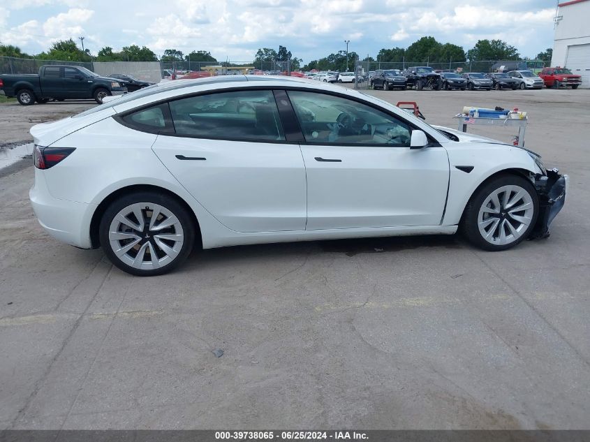 2023 TESLA MODEL 3 REAR-WHEEL DRIVE - 5YJ3E1EAXPF438509