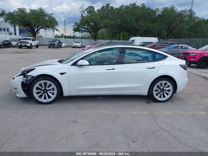 2023 TESLA MODEL 3 REAR-WHEEL DRIVE - 5YJ3E1EAXPF438509